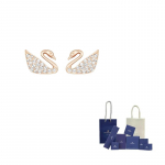 Swarovski Luik Kullatud N&ouml;&ouml;pn&otilde;elad Naistele Roosa Kuld Original Brand Box And Bag roosa kuldne v&auml;rv