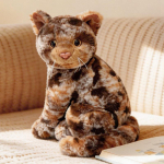 Istudes kallutatud pea kassipadi 12 stiili kaliko tabby oranž hall valge must pehme t&auml;idisega kassipoeg jumalik tuba stiilne 26cm hall v&auml;rv