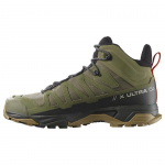 Salomon X Ultra 4 Mid Gtx Mugavad Vastupidavad Hingavad Funktsionaalsed V&auml;lisjalan&otilde;ud Meeste Jalan&otilde;ud Sammalroheline L41739900 44⅔