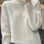 Mood Kaelusega Kampsun Naised S&uuml;gis Talv Pullover Džemper Pull Streetwear Vabaaja Kudum S