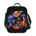 Blaze Ja Monster Masinad Aktiivne Isoleeritud L&otilde;unakk Naistele Lastele Lekkimiskindlad Toidukarbid Termiline L&otilde;unakott K&auml;sikott One Size black