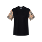 Burberry SS21 langeva &otilde;laga varrukaga T-s&auml;rk Naiste Must 80430571 XS must