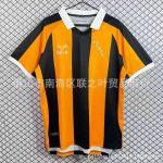 Hull City 26-27 Koduv&auml;ravavahi S&auml;rgi L&uuml;hikeste Varrukatega Hingav Jalgpalli Komplekt Meeste T&auml;iskasvanutele Small orange