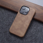 Retro High-end Nahast Tekstuuriga Magnetiline Kaanus iPhone 16Pro Max 15 Pro 14 13 12Pro Max jaoks Crazy horse tekstuur Luksuslik Kaanus 16plus For iPhone 13