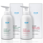 Atomy Premium Taimne &Scaron;ampoon + Taimne Palsam 2-osaline Komplekt 1 tk white