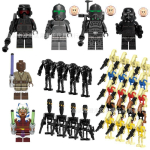 Klotsikomplekt Ahsoka Shadow Trooper Legion Tegevuskujukeste Komplekt Star Wars Star Wars shadow troops-34PCS