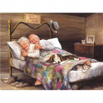 Huacan 5D DIY Teemantmaal t&auml;isruudukujuline teemanttikandid Kodu Armas kodu ristpistes 20*30 cm