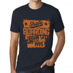 Meeste Vintage T-s&auml;rk Graafilise Tr&uuml;kiga T-s&auml;rk Urban Skate Alates 1995 Sinine XS kuristik