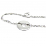 Les Tr&eacute;sors De Lily [I3610] &ndash; h&otilde;bedane k&auml;ev&otilde;ru 'Zen' h&otilde;bedane (roodiumiga kaetud) &ndash; 1,5 cm h&otilde;be