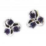 Les Tr&eacute;sors De Lily [M1745] &ndash; Amet&uuml;stist  Crystal Flowers  h&otilde;bedased k&otilde;rvar&otilde;ngad lilla