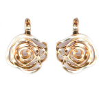 Les Tr&eacute;sors De Lily [Q8769] - Disaink&otilde;rvar&otilde;ngad  Cleopatra  kullast - 23x23 mm kuld