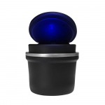 Auto pr&uuml;gikast Auto Led Hoidik Sinine Led Light Libisemisvastane kumm 9.2*6.5cm