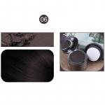 3 v&auml;rvi Juuksepiiripuuder Juuste kohev puuder Naturaalne Koheselt Black Root Cover Up Juuksejoon Vari Peitepulk