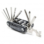 16-&uuml;hes multifunktsionaalne kokkupandav MTB maanteeratta remondit&ouml;&ouml;riistade mutriv&otilde;tme kruvikeeraja komplekt