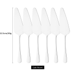 6 tk Rainbow s&ouml;&ouml;giriistad roostevabast terasest peegliga poleeritud kooki pitsa k&uuml;hvli nuga v&otilde;i nuga piruka jaoks pitsa juustu magustoidu s&ouml;&ouml;giriistade s&ouml;&ouml;giriistade komplekt h&otilde;be