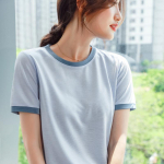 Naiste suvine T-s&auml;rk l&uuml;hikeste varrukatega Patchwork Lady T-s&auml;rgid S must