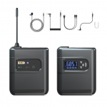 Juhtmeta Lavalier mikrofonis&uuml;steem 2 saatja ja 1 vastuv&otilde;tjaga umbsuunalise rev&auml;&auml;rimikrofoniga 1 Transmitter & 1 Receiver