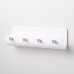 Aukuvaba seinakinnitus V&otilde;tmekonks Sissep&auml;&auml;s Veranda hoiuriiuli sein J&auml;ljevaba naelavaba hoiurest Multifunktsionaalsed konksud valge