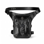 Vintage Steampunk Mootorratta jalakott naistele vetth&uuml;lgav rock-gooti stiilis jalgratturi kotid Victorian Drop Jalakott must