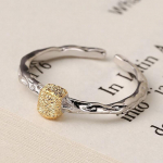 Foxanry ebaregulaarsed kihlas&otilde;rmused naiste paaridele Trendikad elegantsed klassikalised pruudiehted kingitused 17mm h&otilde;be