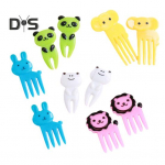 10 tk juhuslikku v&auml;rvi toiduvaliku korduvkasutatav, vastupidav armas loomade puuviljapulk