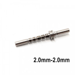 Hambaravi paralleeltihvti s&uuml;gavuse m&otilde;&otilde;tur implantaadi kirurgilise t&ouml;&ouml;riista jaoks Hambalabori instrument roostevabast terasest hambaarsti t&ouml;&ouml;riistad 1 pc 2.0 to 2.0mm