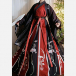 Meeste ja naiste Hiina iidsed Hanfu komplektid Cosplay komplektid t&auml;iskasvanutele Kost&uuml;&uuml;mid paaridele idamaine tants Terve komplekt riideid M must