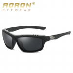 AORON Fashion Polarized P&auml;ikeseprillid Klassikalised Spordi P&auml;ikeseprillid UV400 Pimestamisvastased S&otilde;iduprillid Prillid must