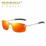 V&auml;rvilise raamiga meeste polariseeritud p&auml;ikeseprillid klassikalise disainiga v&auml;listingimustes kasutatavad mustad s&otilde;iduprillid pimestamisvastased prillid punane