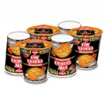 Nissin Cup nuudli kiirnuudlid Tom Yum krevetipasta kreemja kastme maitse (Kuiv t&uuml;&uuml;p) 71 g. x 6 tk 71 g. x 6 pcs