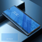 Luksuslik Smart View puutetundliku peegliga rahakott Flip Nahast aluse korpuse kate iPhone'ile Samsung Huawei Xiaomi Honor 70