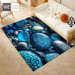 3D vaip V&auml;rviline kivivaip Pehme vaip magamistoas Armas matt esikus imava p&otilde;randa WC-matt Suur vannitoamatt 100x150cm 1pcs