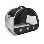 V&auml;ike lemmiklooma kandekott kaasaskantav reisikott merisea seljakott hamstri siili puur kaasaskantav v&auml;ike loomakott must