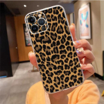 Telefoni&uuml;mbris Iphone 14 Pro Max 13 12 11 Pro Max Xs Xr X 12mini 7 8 Plus Se Animal Print Leopard Cheetah Case Funda jaoks iPhone 12mini