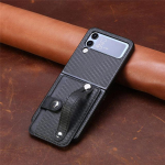 Kaasaskantav k&auml;epaela s&uuml;sinikkiust &uuml;mbris Samsung Galaxy Z Flip 4 5 5g Flip4 Flip5 Flip3 Flip 3 Zflip4 Zflip5 kaardihoidja kott for samsung Z Flip 5 khaki