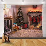 P&otilde;hjamaade j&otilde;uluriie Rippkangas Kodu Elutuba Magamistuba Voodilaud Taust Seinaripp Aasta toakaunistus Gobel&auml;&auml;n 75x75cm30x30inch