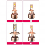 Autotuled H4 LED CANBUS LED H7 8000LM H11 Lamp auto esitulede pirnidele H1 H3 H9 9005 9006 HB3 HB4 udutuli 12V 24V H1
