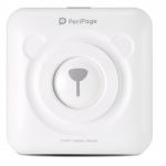 PeriPage 304DPI juhtmevaba Bluetooth Mini kaasaskantav termoprinter taskuga fotosiltide kleebise masin valge