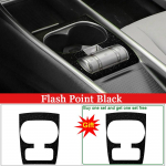 Autosalongi kleebis, mis sobib mudelile BYD Dolphin EA1 ATTO 1 2022 2023 auto k&auml;igupaneeli kleebis K&auml;igukasti kaitsekile s&uuml;sinikkiust must