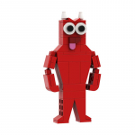 M&auml;ng Gobricks Garten Of Banban Bricks M&auml;ng Rohelise peaga koletis Flamingo MOC mudel Ehitusklotsid Laste Haridus Kingitused