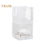 Pesukaitse Kokkupandav Hoia korras Pol&uuml;ester Kasulik Kokkupandav Pesumaja m&auml;nguasjade aluspesu hoiukast Majapidamistarbed L valge