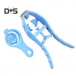 2 tk/komplekt Vastupidav munakoorel&otilde;ikur Ergonoomilise k&auml;epidemega loominguline munade eraldamise t&ouml;&ouml;riist roheline