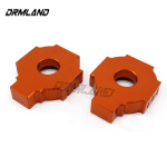 KTM Duke 390 2013 2014 2015 2016 Duke 125 200 jaoks aastaringsed mootorrattatarvikud tagaketi reguleerijad blokeerijad CNC must