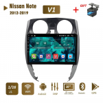 2din Carplay jaoks Nissan Note 2012-2019 Autoraadio autoraadio multimeedia videopleier, Androidi peaseade 2+32 GB 1+16GB
