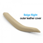 Auto salongi reisijate uste t&otilde;mbek&auml;epide nahk v&auml;liskatte vahetus BMW X5 X6 F15 F16 jaoks Beige Right