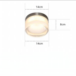 Loominguline voodi&auml;&auml;rne seinalamp Disainer Magamistuba Vannituba Peegel Esilamp R&otilde;du Veranda vahek&auml;igu lamp must