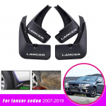 Auto porilappide porilaud Mitsubishi Lancer 9 jaoks 2007 2008 2009 2010 2011 - 4tk auto eesmised tagumised poripritsmekaitsed punane