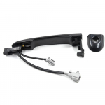 For Nissan Juke 2010- Front Door Handle O/S Driver Right Side Keyless Entry 80644-3WC2A A with Hole