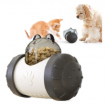 Lemmiklooma m&auml;nguasi tasakaalu auto trummel Pusle Aeglane toit lekkiv pall ilma elektrilise koera m&auml;nguasja Self-Hey Swing Bear uusim mudel must