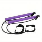 Ultimate Pilatese kangikomplekt t&auml;iskeha treenimiseks elastse takistusega k&ouml;ievarras rindkere laiendamiseks, seljatreeninguks ja keha venitamiseks roosa